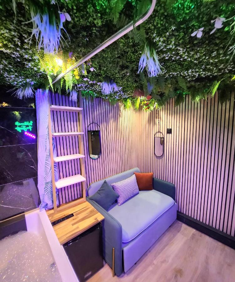 Jungle House Avec Jacuzzi A 10 Min De Disneyland -Taille Chambre- Conde-Sainte-Libiaire Extérieur photo